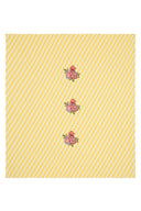Lisa Corti x The Socialite Family Bedcover 250x280 cm - Monastico Bold Rose Stripes Yellow
