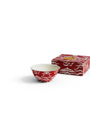 Coppetta In Porcellana - Indian Tiger Red