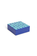 Box Medium - Tiger Touch Blue