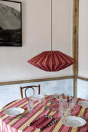 Lisa Corti x The Socialite Family Brera Pendant Light - Double Stripes Bordeaux