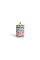Scented Candle with Portcalain Jar - Nizam Flower Green