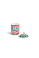 Scented Candle with Portcalain Jar - Nizam Flower Green