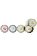 Set Di 4 Piatti Da Dessert In Porcellana - Sariska Assorted