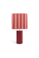 Lisa Corti x The Socialite Family Gioia Lamp - Double Stripes Bordeaux