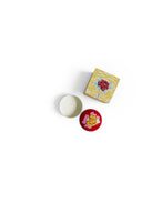 Porcelain Trinket Box - Indian Tiger Red