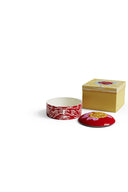 Portagioie In Porcellana - Indian Tiger Red
