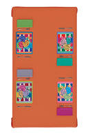 Masonite Placemat 30X40Cm - Ankara Orange