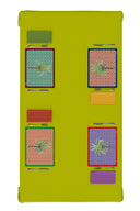 Masonite Placemat 30X40Cm - Hima Palma Pervinch