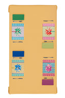 Masonite Placemat 30X40Cm - Ninphea Stripes Peacock