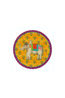 Masonite Placemat 34Cm - Elephant Gold