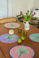 Masonite Placemat 34Cm - Hima Palma Pervinch