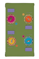 Masonite Placemat 34Cm - Safarikat Orange