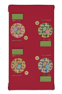 Masonite Placemat 34Cm - Gold Kandem Queen Magenta
