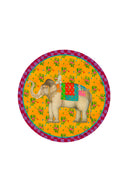 Masonite Placemat 39Cm - Elephant Gold