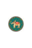 Sottobicchiere  -  Elephant Peacock