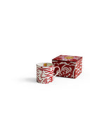 Tazza In Porcellana - Indian Tiger Red