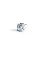 Porcelain Mug - Indian Tiger Pervinch