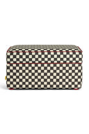 Pouf Rettangolare - Big Check Black White