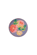 Pouf Nizam Grey - Damask Red Rose