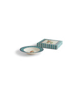 Soup Plate - Jungle Parrot Peacock