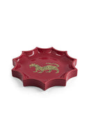 Lisa Corti x The Socialite Family Tasca Tray - Tiger Bordeaux