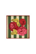 Vassoio Quadrato - Nizam Stripes Green Natural