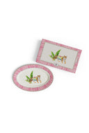 Porcelain Platter - Sariska Pink