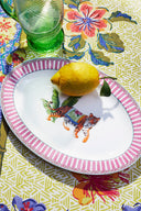 Porcelain Platter - Sariska Pink