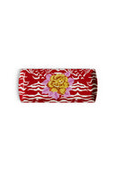 Porcelain Platter - Indian Tiger Red