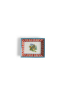 Porcelain Charger Tray - Jungle Parrot Red