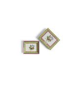 Porcelain Charger Tray - Jungle Parrot Green