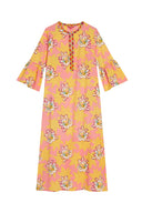 Ethesian Dress - Star Flower Light Pink