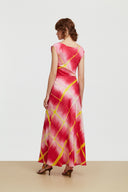 Phaalko Dress - Tangra Pink