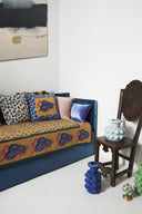 Plaid cashmere 130x180 cm - Saved ny x Lisa Corti leopard gold