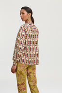 Batumi Shirt - Amer Ikat Blue