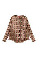 Batumi Shirt - Amer Ikat Blue