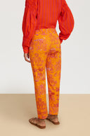 Capri Pant - Toile De Jouy Orange