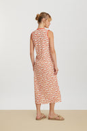 Check Dress - Leopard Touch Small Red