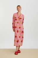 Long Kurta - Ibisco Pink