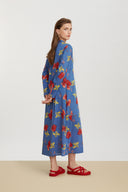Long Kurta - Ibisco Royalblue