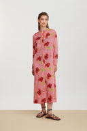 Long Kurta Open - Ibisco Pink