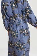 Lotty Dress - Indigo Blues Plumbago