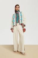 Maheswari Pants - Ivory