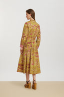 Saharian Dress - Toile De Jouy Chutney
