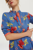 Short Kurta - Ibisco Royalblue