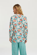 Tuc Tuc Shirt - Missing Check Humayums Flower White
