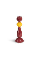 Candle holder Baroque - Dark Red