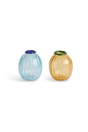 Set 2 Vasetti Decorativi Filigrana - Light Blue Mustard