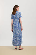 Amla Dress - Damask Design Sugar