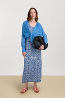 Amla Dress - Damask Design Sugar